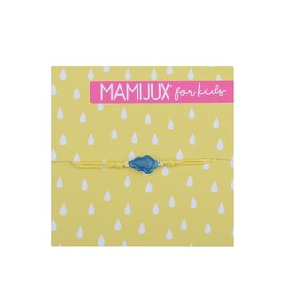 MAMIJUX - Blue Enamelled cloud bracelet
