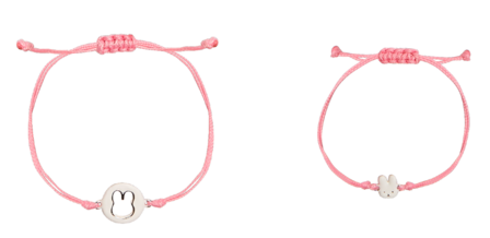White Enamelled rabbit bracelet MOM&amp;KID ( New Winter 2020 )