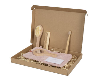 Organic Giftbox Baby Care Pink