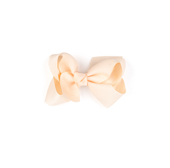 Busy Lizzie - Hair clip - Bow - Light peach