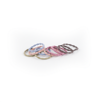 Busy Lizzie - Elastics - Mini - Dusty pastels
