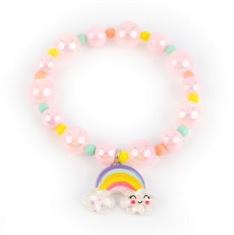 Bracelet - Beads - Rainbow