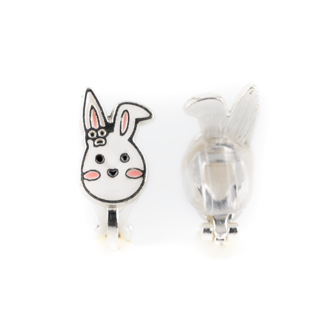 Busy Lizzie - Clip earrings - Rabbit