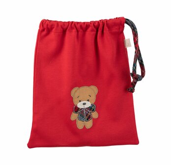 Red pyamas Holiday with giftbag 12m