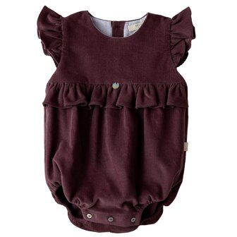 Romper purple 6m