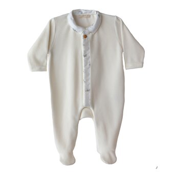 Velours ivory pyama little rabbit 1m