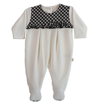 Velours frilly pyama festivity 1m