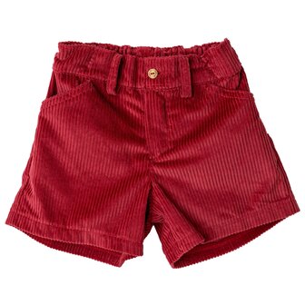 Shorts red 6m