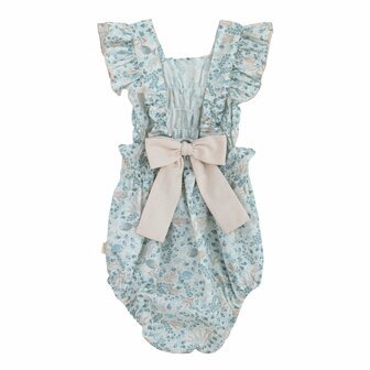 Romper with bow Ocean 3-6m