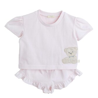 Pink set of 2 Sweet Teddy 12m