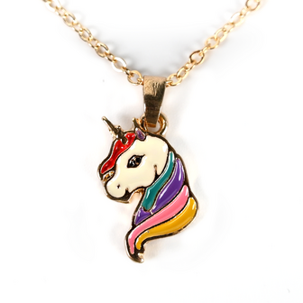 BL - Necklace - Unicorn - Rainbow