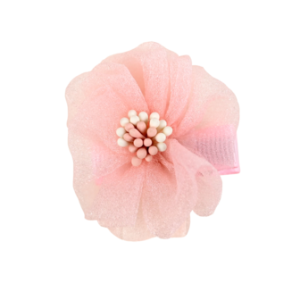BL - Hair Clip - Flower - Powder Pink