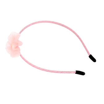 BL - Head Band - Flower - Powder Pink