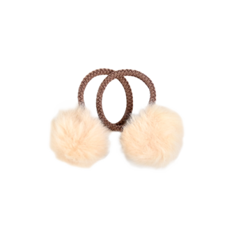 BL - Elastics - PomPom - Blue