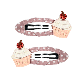 BL - Barettes - Cupcake