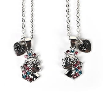 BL - Necklace - Best Friends - Unicorn Rhinestone