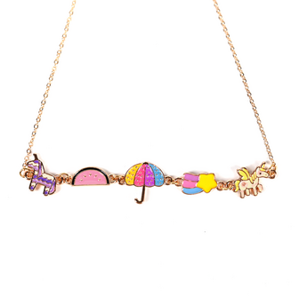 BL - Necklace - Charms - Umbrella
