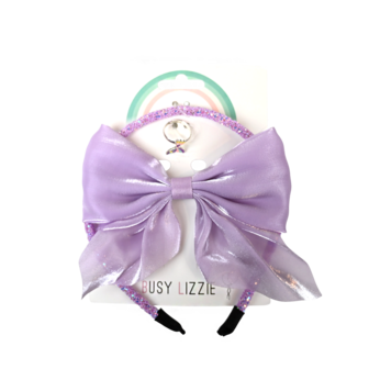 Giftcard set Purple shimmery