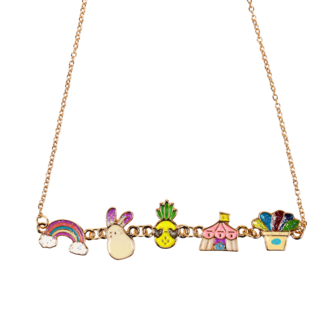 BL - Necklace - Charms - Pineapple