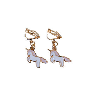 BL - Earring clips - Pendent unicorn