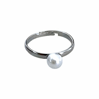 BL - Ring - Pearl - White