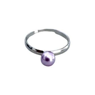 BL - Ring - Pearl - Purple