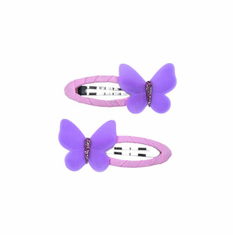 BL - Barrette - Butterfly - Organza