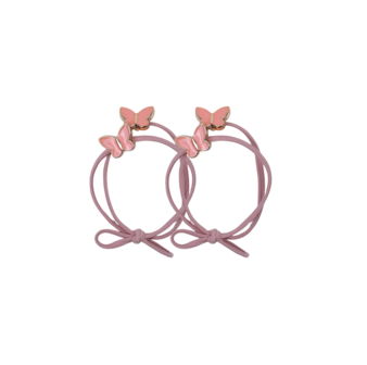 BL - Elastic - Butterfly - Pink