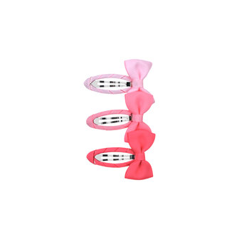 BL - Barrette - Pink - 3pack