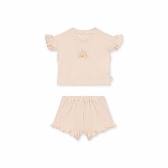 Peach pink set of 2 Rainbow 12m