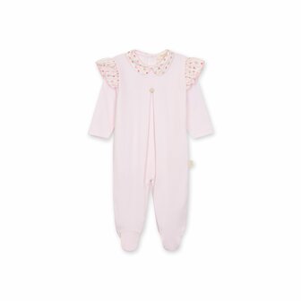 Pink Cotton babygrow Denim - 1m
