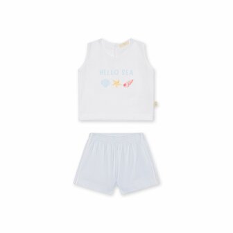 Hello Sea set of 2 with print - 12m