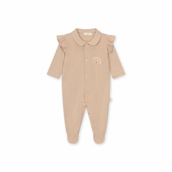 Pastel pink babygrow  Rainbow - 1m