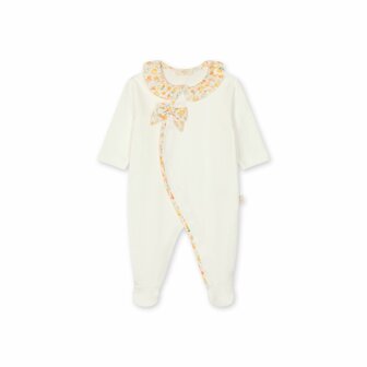 ivory babygrow Citrus with bow - 1m