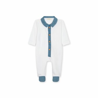 Cotton babygrow Denim - 1m