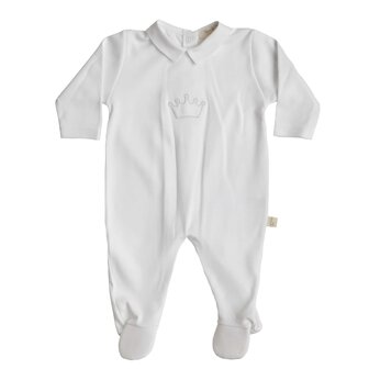 Cotton babygrow Crown - 1m