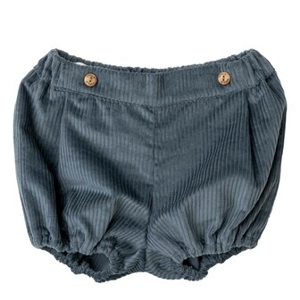 Short corduroy dark blue 6m