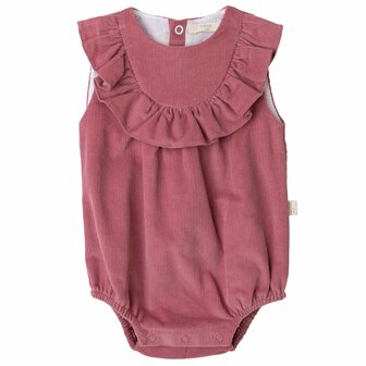 Romper corduroy old pink 1m