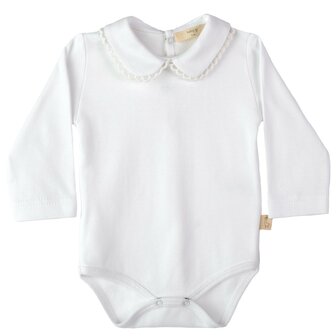 Body with collar white  6m