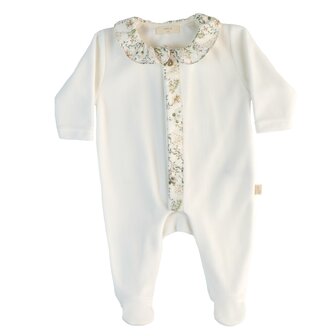 Ivory velours pyama Sirley 1m