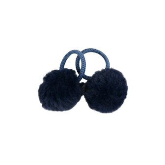 BL - Elastics - PomPom - Blue