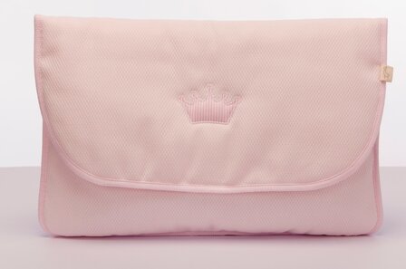 First clothing case Little Crown - pink