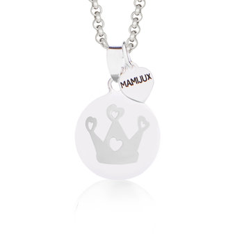 Harmony Ball White enamelled with crown