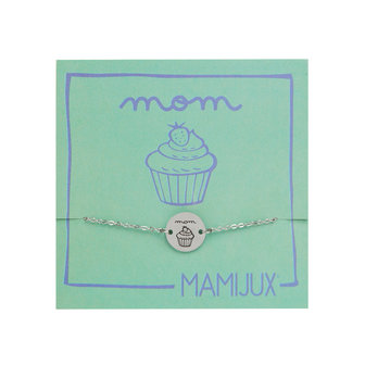 Steel bracelet - Mom