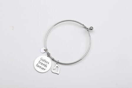 Tag Bracelet new model - Sisters Friends Forever