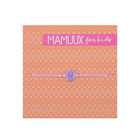 MAMIJUX - Purple Enamelled rabbit bracelet