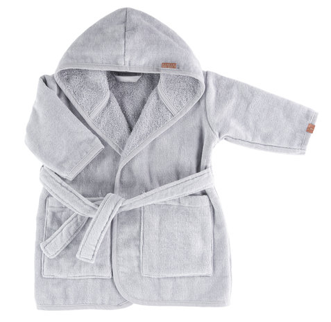 Organic Bathrobe Grey