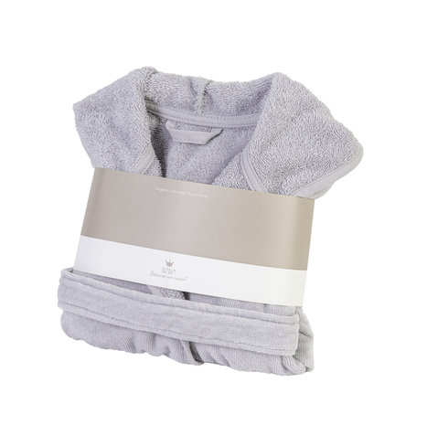 Organic Bathrobe Grey