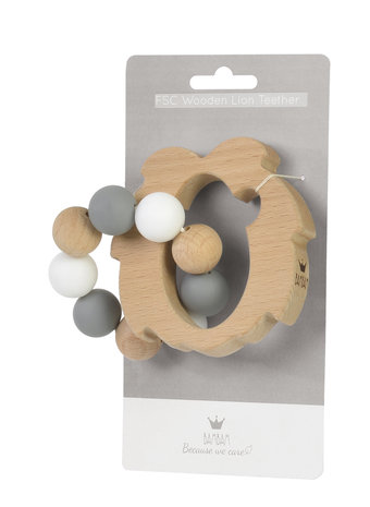 FSC Wooden Lion Teether