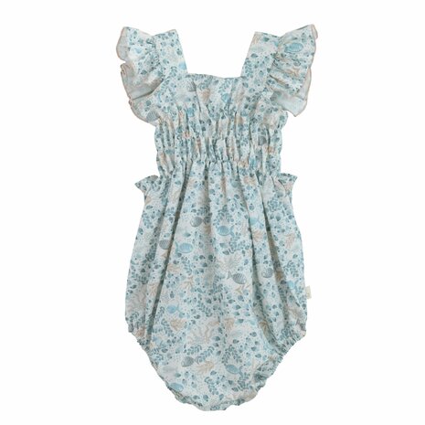 Romper with bow Ocean 3-6m